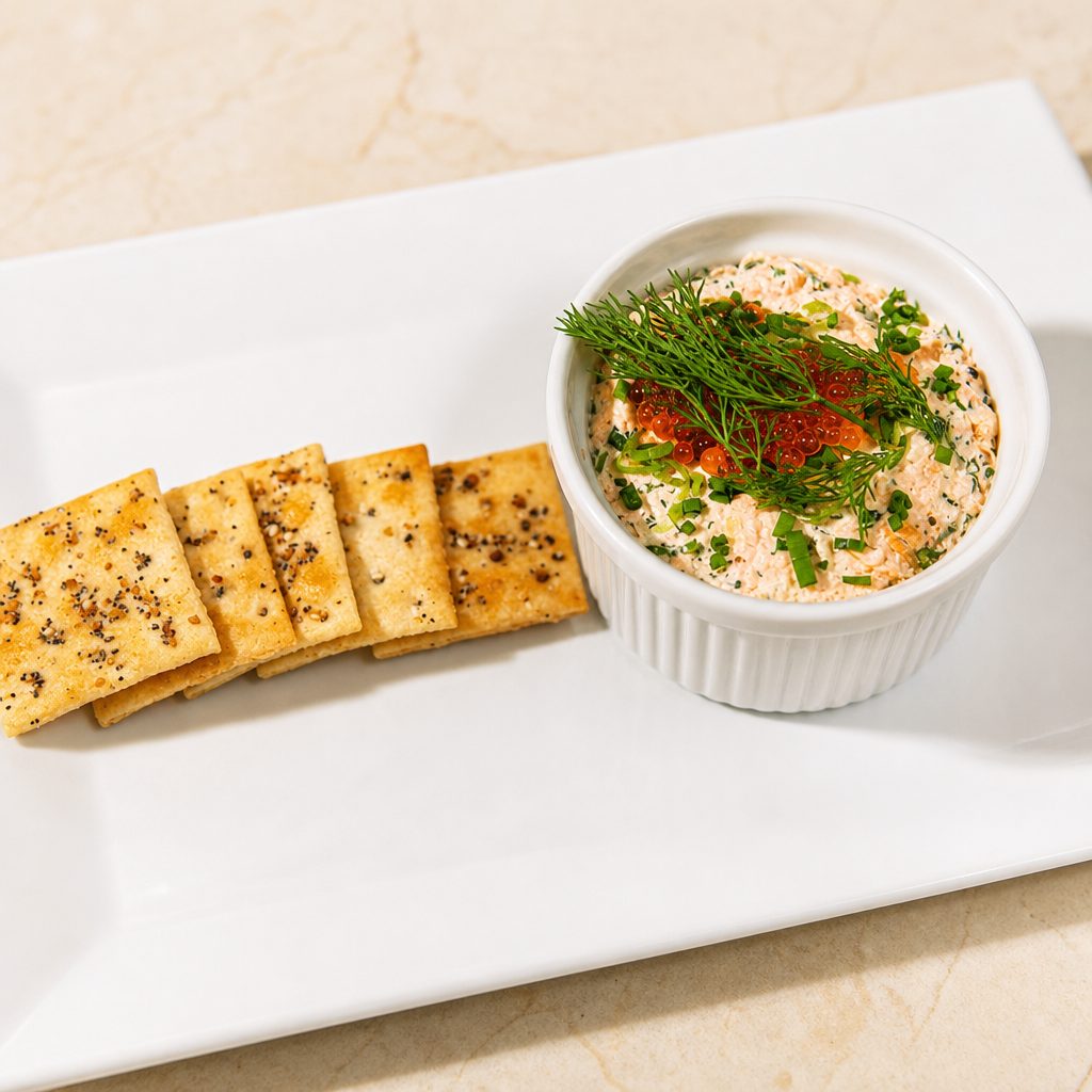 Smoked Salmon Rillettes.