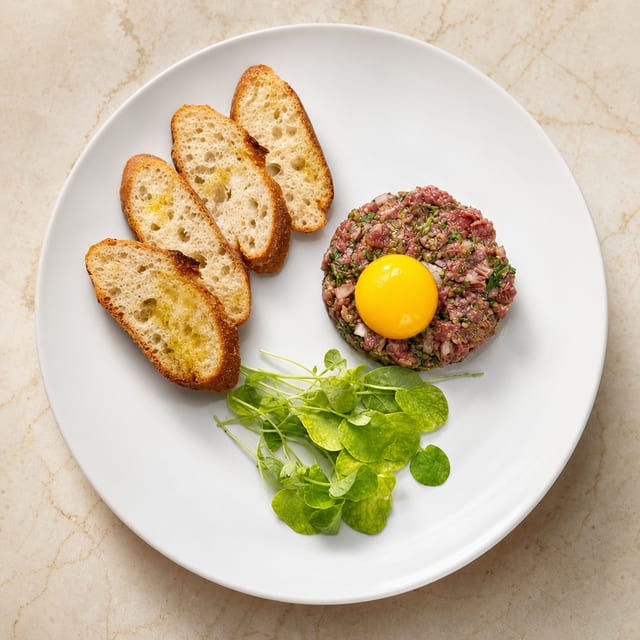 Steak Tartare.