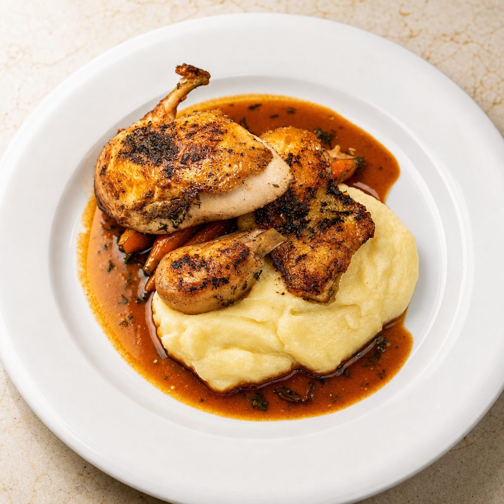 Demi Poulet Roti.