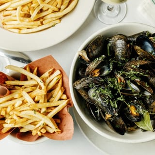 Moules Marinières Frites