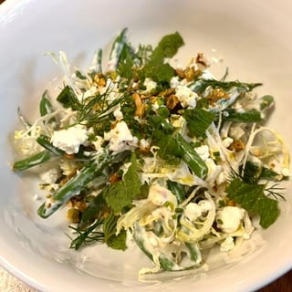Warm Haricot Vert Salad