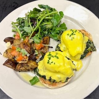 Spinach Benedict