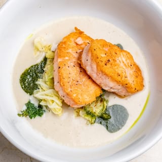 Pan Seared Darne of Salmon